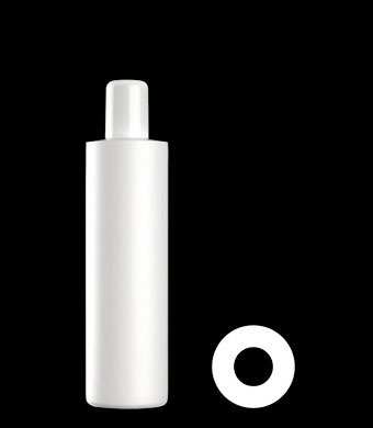 300ML TUBULAR ROUND HDPE WITH 24-415 NECK FINISH