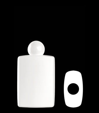 200ML RECTANGULAR HDPE WITH 24-410 NECK FINISH
