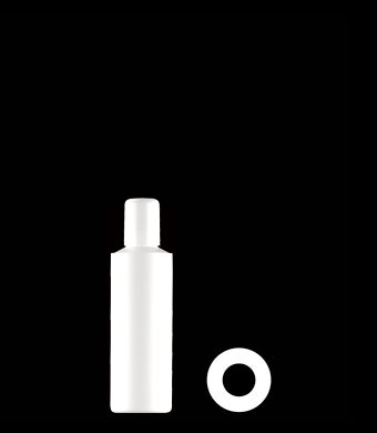 100ML TUBULAR ROUND HDPE WITH 20-415 NECK FINISH