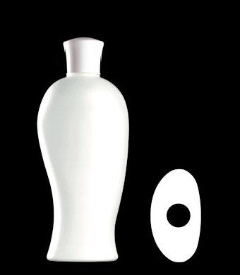 250ML MARINE OVAL HDPE WITH 24-415 NECK FINISH