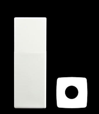 250ML NON-AEROSOL SQUARE HDPE WITH 24-410 NECK FINISH