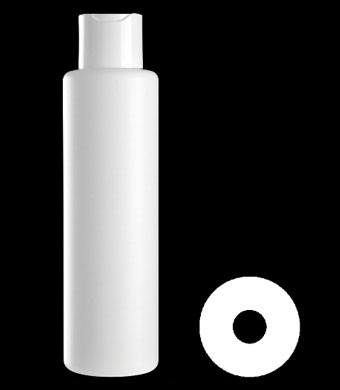 750ML COCO ROUND HDPE WITH 24MM NECK
