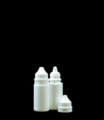15ML ROUND HDPE WITH 18MM NECK