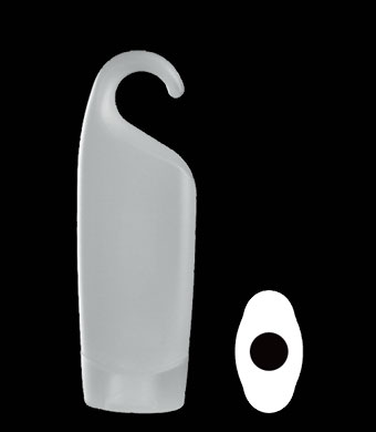 250ML PLATINUM SHOWER GEL OVAL HDPE WITH 25MM NECK