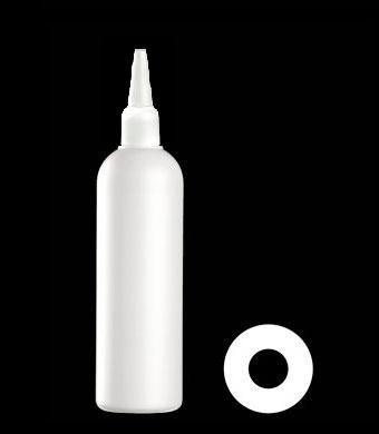 300ML TALL BOSTON ROUND HDPE WITH 20-415 NECK FINISH