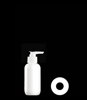 125ML BOSTON ROUND HDPE WITH 24MM NECK