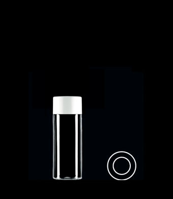 50ML SLIM TUBULAR ROUND PET WITH 20-415 NECK FINISH