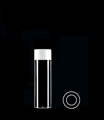 75ML SLIM TUBULAR ROUND PET WITH 20-415 NECK FINISH