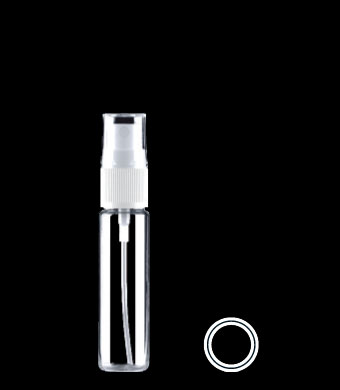 25ML TUBULAR ROUND PET WITH 18-415 NECK FINISH