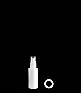 50ML TUBULAR ROUND HDPE WITH 20-410 NECK FINISH