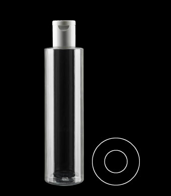 300ML SLIM TUBULAR ROUND PET WITH 24-415 NECK FINISH