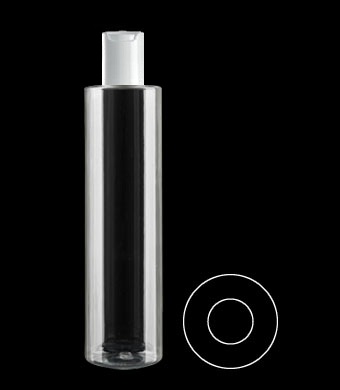 300ML SLIM TUBULAR ROUND PET WITH 24-410 NECK FINISH
