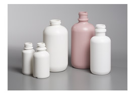 1OZ WHITE PHARMA BOSTON ROUND HDPE WITH 18-410 NECK FINISH