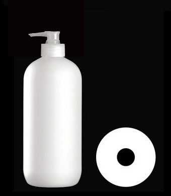 750ML BOSTON ROUND HDPE WITH 28MM NECK
