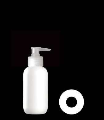 200ML BOSTON ROUND HDPE WITH 28-410 NECK FINISH