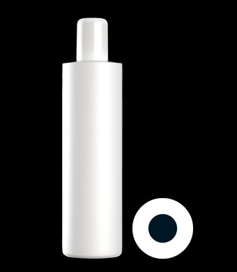 300ML NON-AEROSOL TUBULAR ROUND HDPE WITH 24-415 NECK FINISH