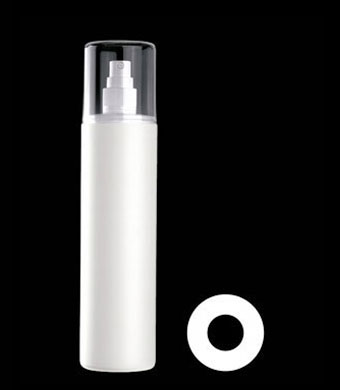 300ML NON-AEROSOL TUBULAR ROUND HDPE WITH 24-410 NECK FINISH