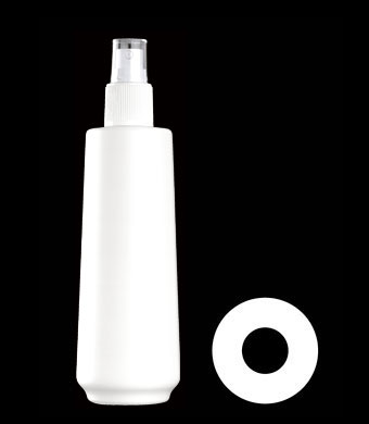 250ML CONICAL ROUND HDPE WITH 22-415 NECK FINISH