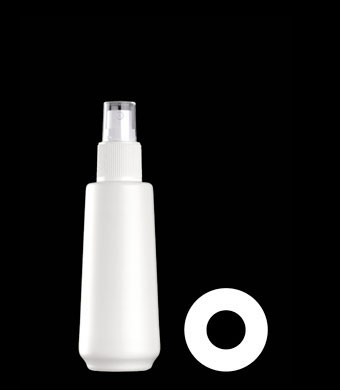 125ML CONICAL ROUND HDPE WITH 22-415 NECK FINISH