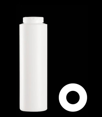 200GRAM TUBULAR TALC ROUND HDPE