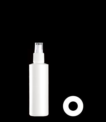 150ML TUBULAR ROUND HDPE WITH 22-415 NECK FINISH