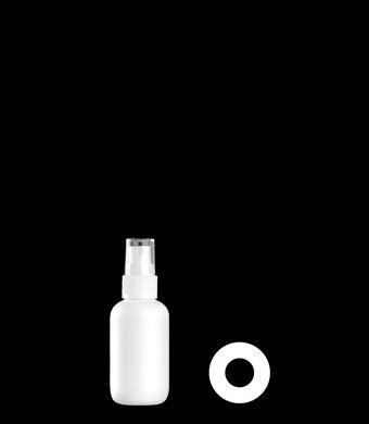 60ML BOSTON ROUND HDPE WITH 20-410 NECK FINISH
