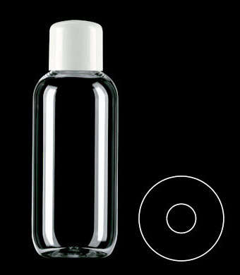 500ML BOSTON ROUND PET WITH 24MM NECK