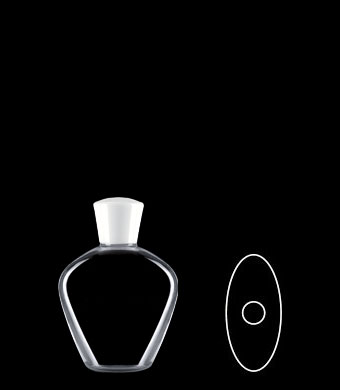 100ML VANILLA OVAL PETG WITH 20-415 NECK FINISH