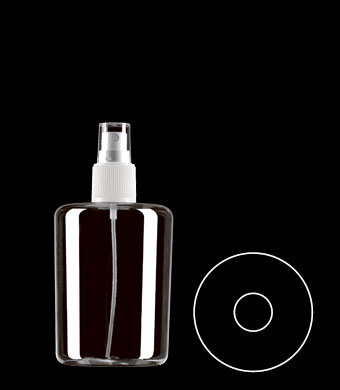 300ML AMARI ROUND HDPE WITH 22-415 NECK FINISH