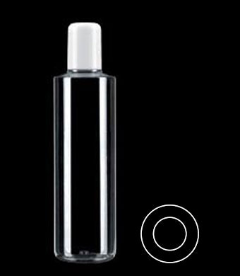 250ML TUBULAR ROUND PETG WITH 24-415 NECK FINISH