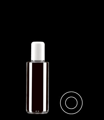 150ML TUBULAR ROUND PCTG WITH 24-415 NECK FINISH