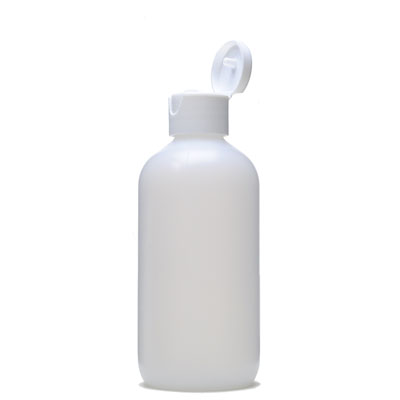 4OZ NATURAL HDPE BOSTON ROUND - 20-410-detail image