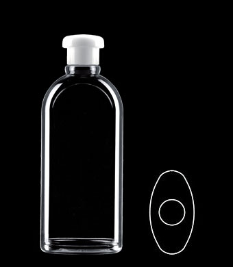 250ML ORIGINAL OVAL PETG WITH 24-415 NECK FINISH