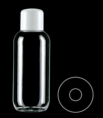 500ML BOSTON ROUND PETG WITH 24MM NECK