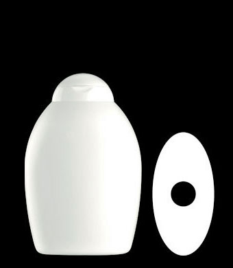 400ML ADELPHI OVAL HDPE WITH 21MM NECK