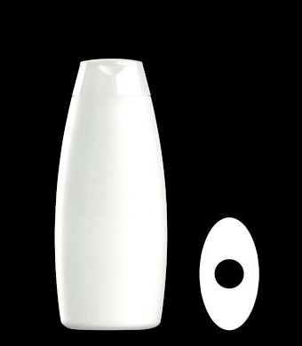 250ML VOGUE OVAL HDPE WITH 23MM NECK