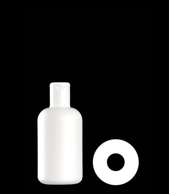 150ML SHORT ROUND HDPE WITH 20-415 NECK FINISH