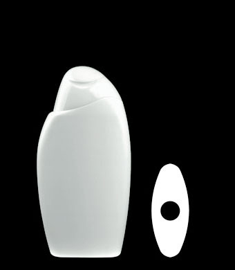 200ML MERIDIAN OVAL HDPE WITH 21MM NECK