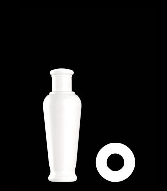 100ML SAMBA ROUND HDPE WITH 20-415 NECK FINISH