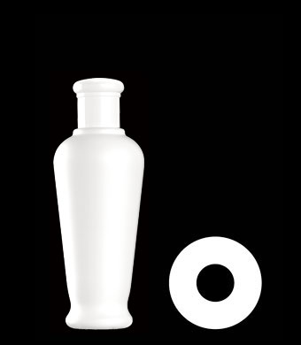 200ML SAMBA ROUND HDPE WITH 24-415 NECK FINISH