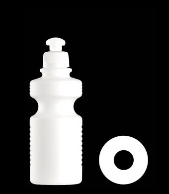 300ML SPORTIF ROUND HDPE WITH 28-410 NECK FINISH
