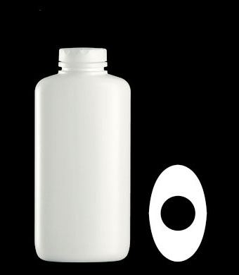 250GRAM TALC OVAL HDPE
