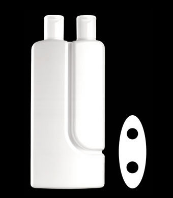 300ML COMBI PACK OVAL HDPE WITH 20-415 NECK FINISH