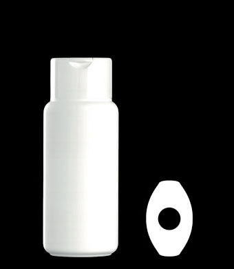 200ML BROADWAY OVAL HDPE WITH 23MM NECK