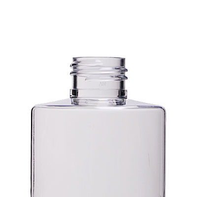 236ML CLEAR SQUART CYLINDER ROUND PET PLASTIC - 24-410-detail image
