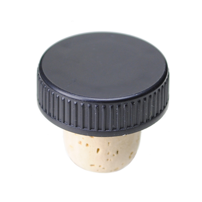 BLA PLASTIC CAP 33 X 10.4 NAT CORK