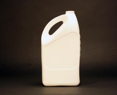 160OZ WHITE 5QT EDIBLE OIL ROUND HDPE WITH 38MM NECK