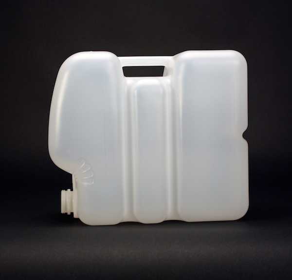 320OZ WHITE DISPENSER PACK RECTANGULAR HDPE