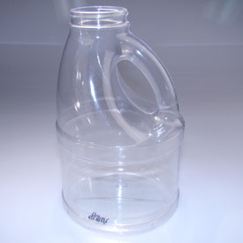 80OZ NATURAL ROUND PVC WITH 43-400 NECK FINISH