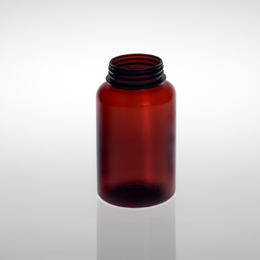 250CC NATURAL PACKER ROUND PET WITH 45MM NECK